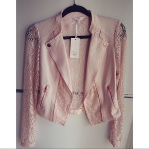 Brand New Lace Moto Jacket